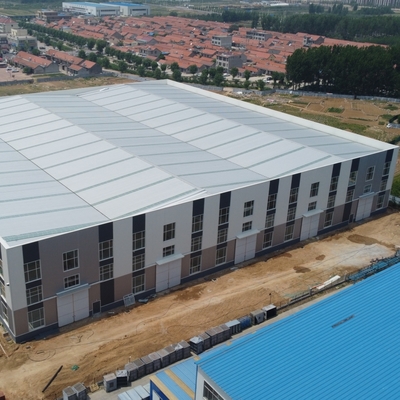 Gedung Gudang Struktur Baja Prefabrikasi Material Q235B Q355B