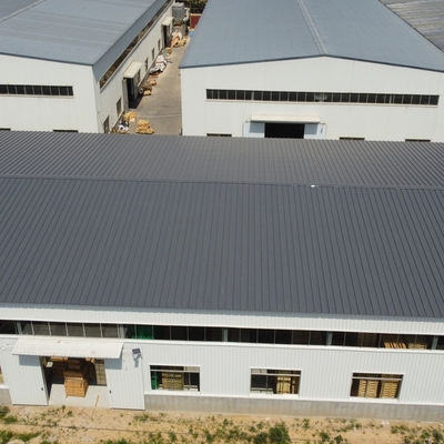 Bengkel Struktur Baja Prefabrikasi Q235B Q355B dengan Desain Gratis