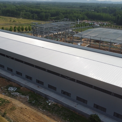 Bangunan Struktur Baja Prefabrikasi Khusus untuk Penggunaan Industri