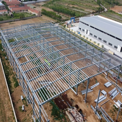 Steel Struktur Showroom Mobil dengan toko pemeliharaan Q235B Q355B