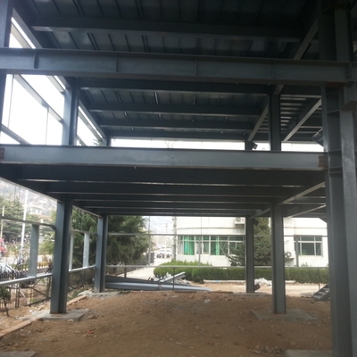 Bangunan Baja Industri Berat Prefabrikasi dengan Kolom Penampang H