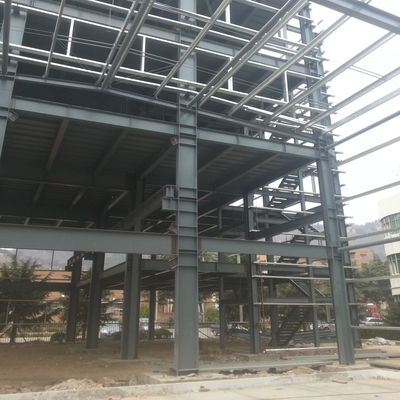 Bangunan Baja Industri Berat Prefabrikasi dengan Kolom Penampang H