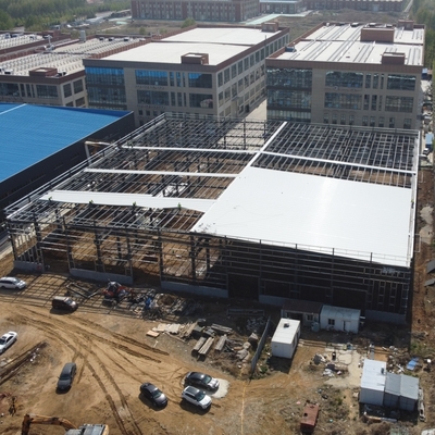 Struktur Rangka Bangunan Industri Baja Prefabrikasi Q355B