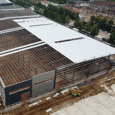 Bangunan Baja Prefabrikasi yang Dapat Disesuaikan dengan Umur Pakai 50 Tahun