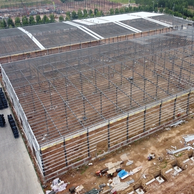 Gudang Struktur Baja Prefab dengan Kerangka Baja Ringan