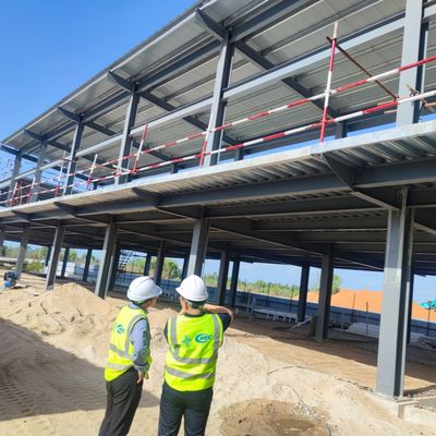 Bangunan Hotel Baja Prefabrikasi Dicat Untuk Proyek Resort