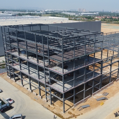 Gudang Struktur Baja Prefabrikasi untuk Taman Logistik