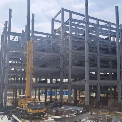 Gudang Steel Granary Prefab dengan Struktur Q355B Lembar Dua