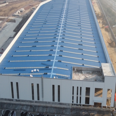 Gudang Struktur Baja Prefab dengan Umur 50 Tahun