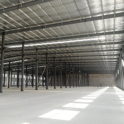 Gudang Struktur Baja Rangka Gable untuk Bangunan Bentang Lebar