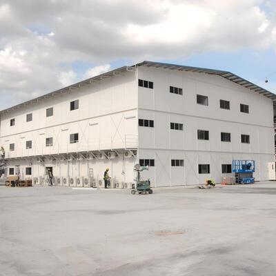 Apartemen Rangka Struktur Baja Bertingkat Prefab Baja Q355B