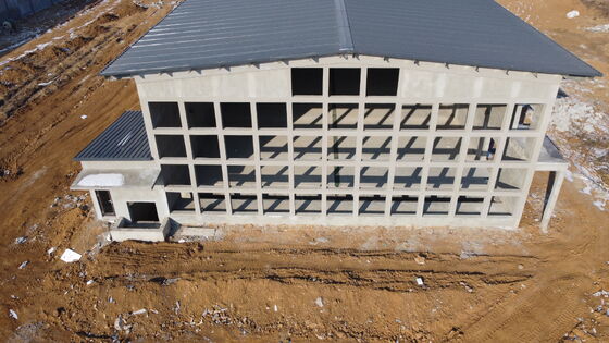 Bangunan Baja Modern Prefabrikasi Rumah Unggas Untuk Ayam Bertelur