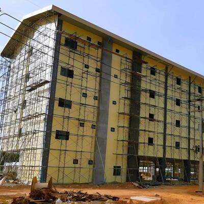 Hotel Baja Gempa Prefab Baja yang Terhubung Baut Bertingkat