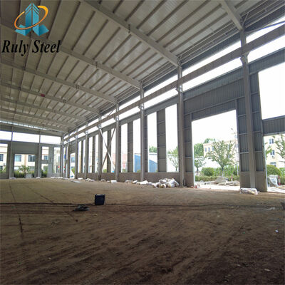 Modular Prefabricated Steel Warehouse Custom Built for Workshop & Office Integration