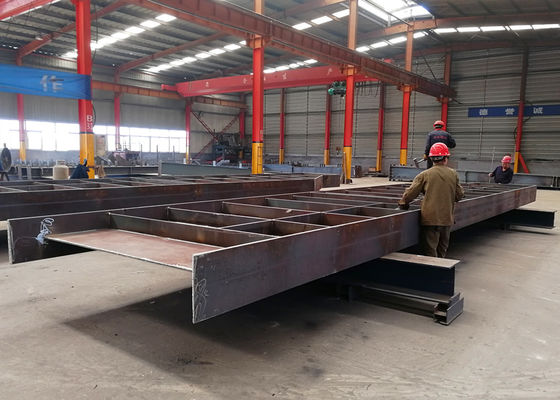 Pemanas Baja Struktural H Balok Q235B Q355B ASTM A36