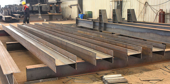 Custom Las H Balok Baja Struktural Q235B Q355B ASTM A36