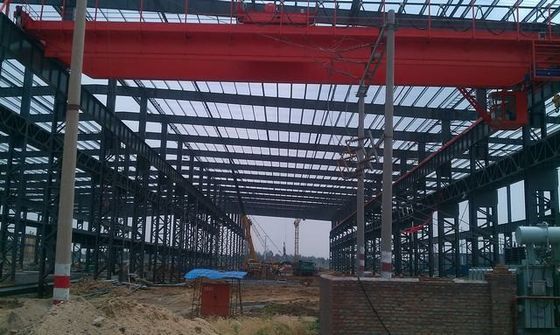 Pre-engineered baja struktur bengkel pabrik ringan berat Tinggi kualitas