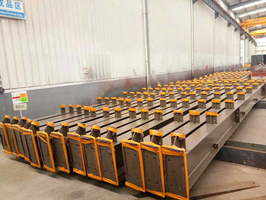 H Bentuk Baja Balok Q235B Q355B ASTM A36 Konstruksi Baja
