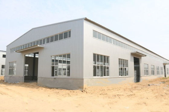 Pabrik Kekuatan Tinggi Struktur Baja Prefabrikasi Bangunan Prefabrikasi Gudang Kerangka Metal Ringan Bengkel Bangunan