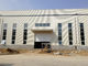 DIN Bangunan Struktur Logam Rentang Besar Dengan Bangunan Pabrik Baja Mezzanine
