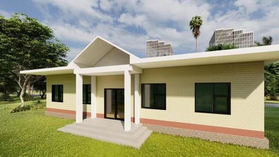 Rumah Struktur Baja Prefabrikasi dengan Insulasi Wol Kaca
