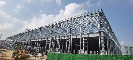 Gedung Apartemen Baja Dengan Struktur Rangka Prefabrikasi Multi-Lantai Dan Panel Dinding Berinsulasi Untuk Perumahan Perkotaan Cepat-Jalan