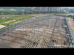 Gedung Baja PEB Gudang Logistik / Struktur Bangunan Rekayasa Pra-fabrikasi